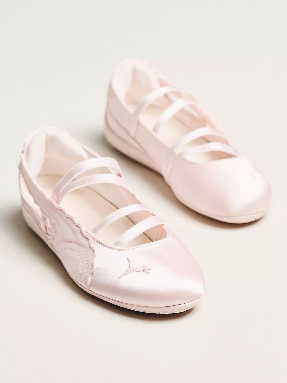 PUMA Speedcat Venus Ballet Sneakers in Jasmine Flower-Warm White Size 6.5 NWOT